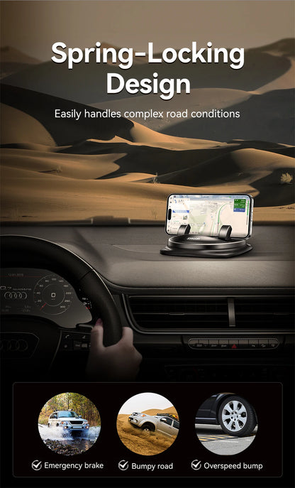 360° Rotating Dashboard Phone Mount