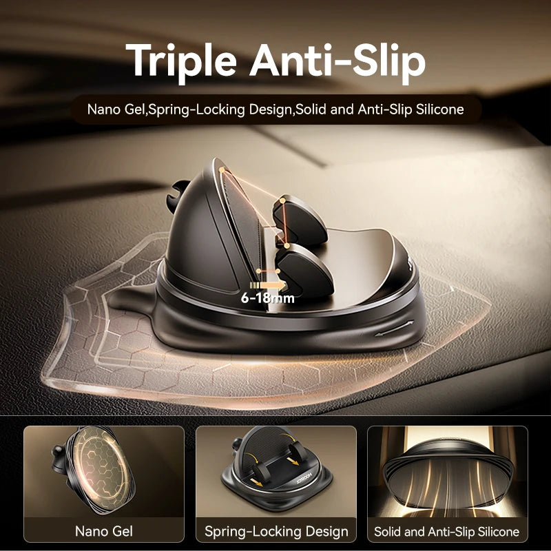 360° Rotating Dashboard Phone Mount
